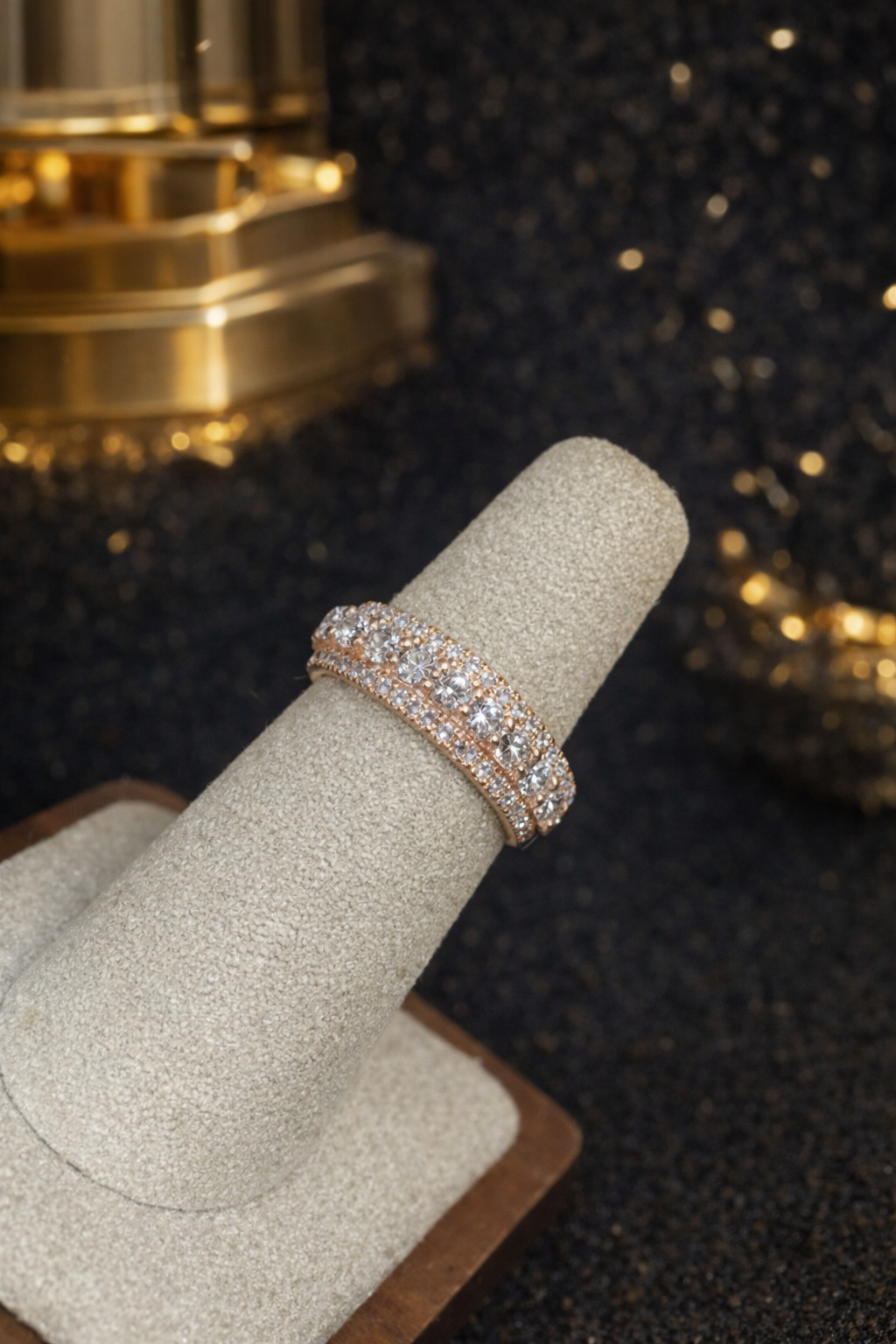 Diamond band ring